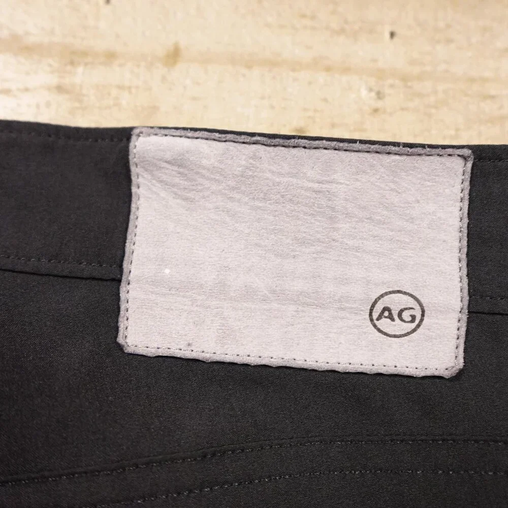 Adriano Goldschmied‎ green label pant 35x30 black lightweight golf
